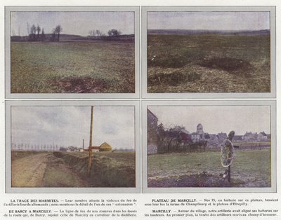 La Trace des Marmites, Plateau de Marcilly, De Barcy ja Marcilly, Marcilly tekijältä Jules Gervais Courtellemont
