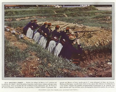 2. Zouaves Barcyssa tekijältä Jules Gervais Courtellemont