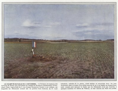 Taistelukenttä syyskuun 5 tekijältä Jules Gervais Courtellemont