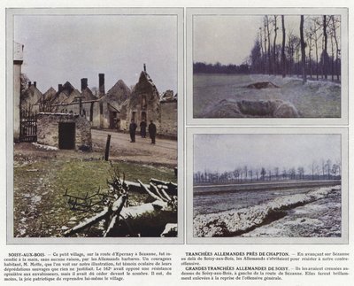 Soisy-aux-Bois, Saksan erät lähellä Chaptonia, Isosaksalaiset Soisyn erät tekijältä Jules Gervais Courtellemont