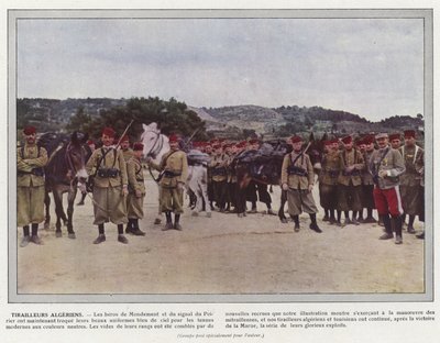 Algerian taistelijat tekijältä Jules Gervais Courtellemont
