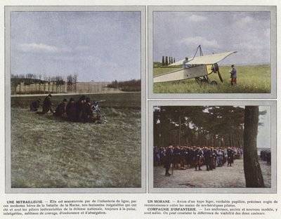 Konekivääri, Moraani, Jalkaväkikomppania tekijältä Jules Gervais Courtellemont