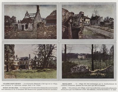 Villiers-Saint-Genest, Bouillancy, Rozoy-en-Multien, Betz tekijältä Jules Gervais Courtellemont