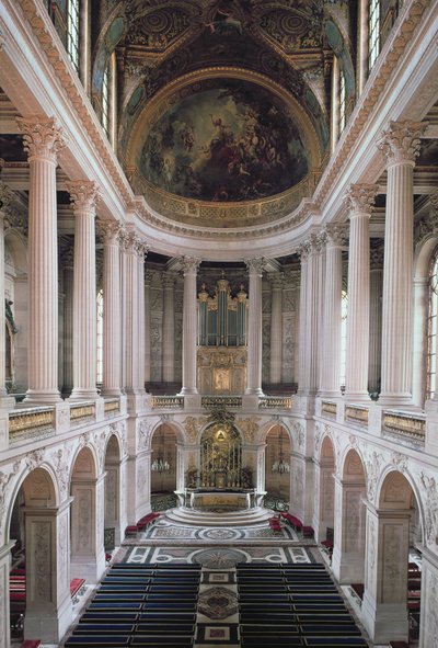 Kappelin sisäkuva, 1699-1710 kuva tekijältä Jules Hardouin Mansart