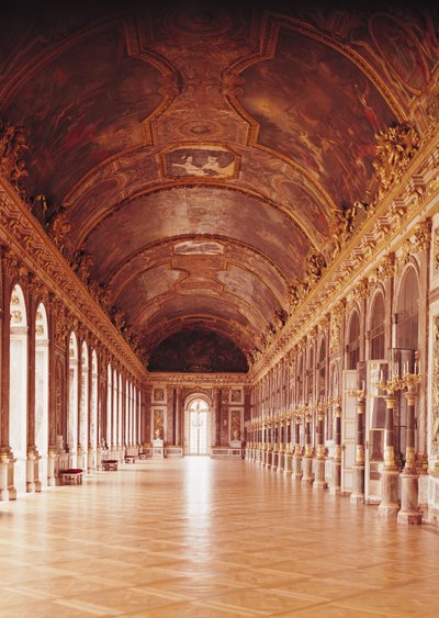 Galerie des Glaces (peilisali) 1678-84 tekijältä Jules Hardouin Mansart