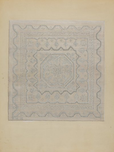 Candlewick Coverlet Woven, 19351942. tekijältä Jules Lefevere