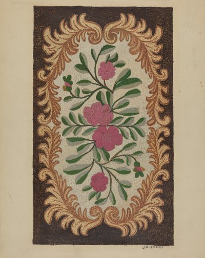 Koukkumatto, c. 1936. tekijältä Jules Lefevere