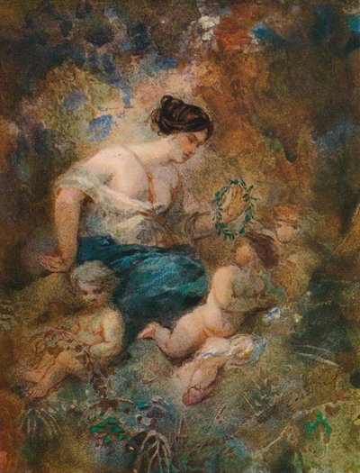 Allegoria, c1869-1892, 1906. tekijältä Jules Lessore
