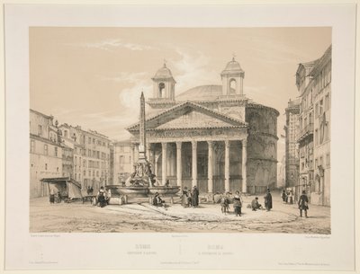 Rooma, Pantheon d tekijältä Jules Monthelier