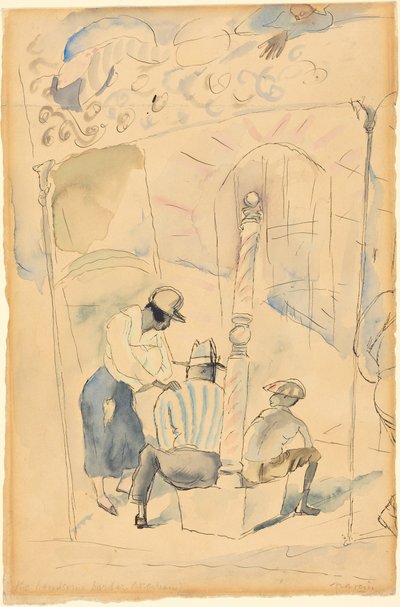 Der hübsche Barbier tekijältä Jules Pascin