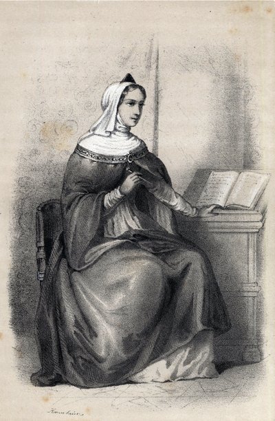 Anne Comnene (1083-1153), Bysantin keisarin Aleksis I Comnenen tytär tekijältä Jules and Raunheim Hermann David