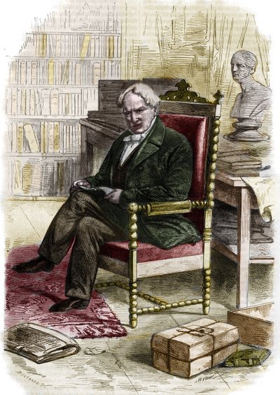 Muotokuva Alexander Von Humboldtista (Aleksanteri Humboldt tekijältä Jules Worms