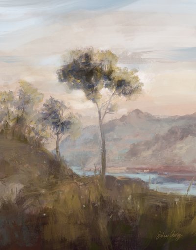 Hazy Mountainin lomakohde tekijältä Julia Cheney