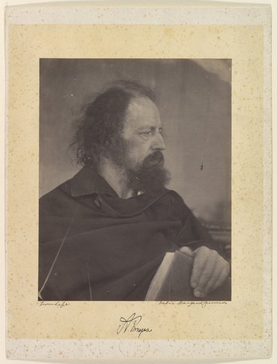 Alfred, lordi Tennyson tekijältä Julia Margaret Cameron