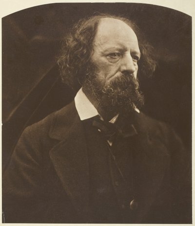 Alfred, Lord Tennyson, 1869, painettu 1875. tekijältä Julia Margaret Cameron
