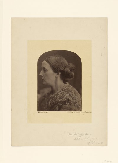 Arvoisa rouva Gordon / Caroline Emilia Mary Herschel tekijältä Julia Margaret Cameron