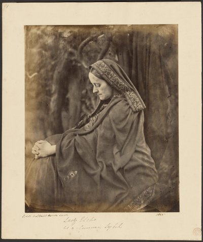 Lady Elcho Cumean Sybilinä tekijältä Julia Margaret Cameron