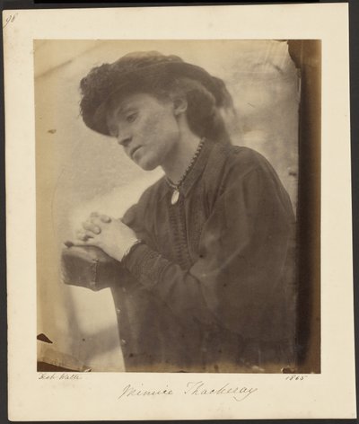 Minnie Thackeray tekijältä Julia Margaret Cameron