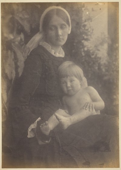 Rouva Herbert Duckworth Gerald Duckworthin kanssa tekijältä Julia Margaret Cameron