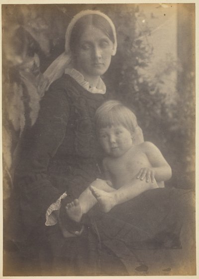 Rouva Herbert Duckworth ja Gerald Duckworth, 1872. tekijältä Julia Margaret Cameron