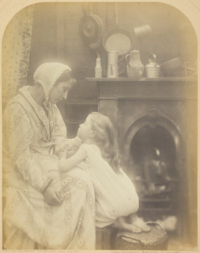 Rouva Rachael Gurney ("Jumala tuokoon isän turvallisesti kotiin", "Kolme kalastajaa lähti purjehtimaan syvyyteen") tekijältä Julia Margaret Cameron