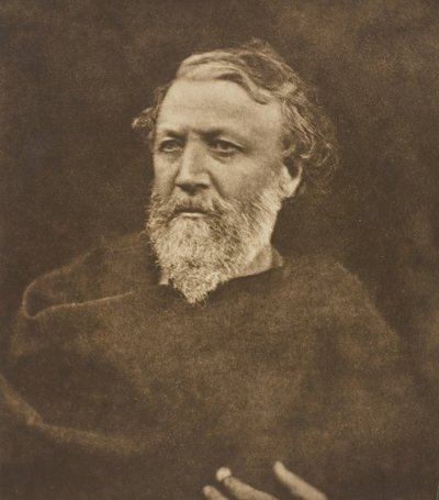 Robert Browning, 1865, painettu 1875. tekijältä Julia Margaret Cameron