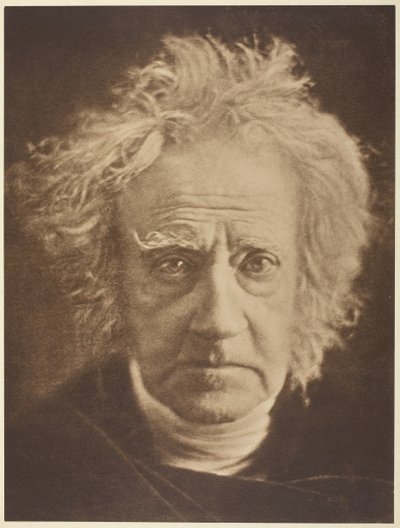 Sir John Herschel, 1867, painettu 1875. tekijältä Julia Margaret Cameron