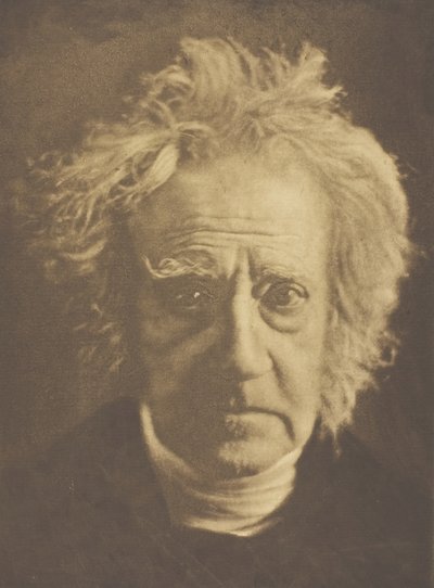 Sir John Herschel, 1867, painettu n. 1893. tekijältä Julia Margaret Cameron