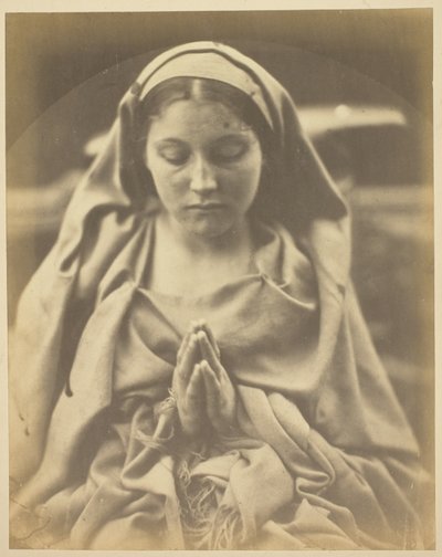 Pyhä Agnes tekijältä Julia Margaret Cameron