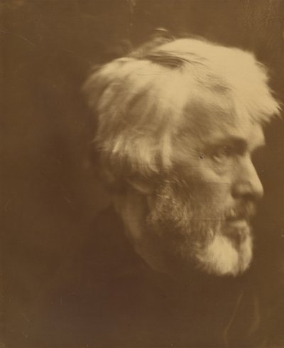 Thomas Carlyle, 1867. tekijältä Julia Margaret Cameron