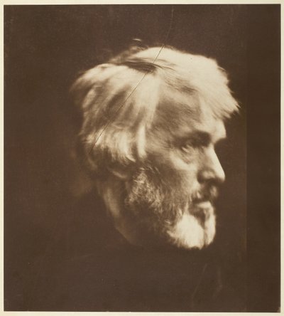 Thomas Carlyle, 1867, painettu 1875. tekijältä Julia Margaret Cameron