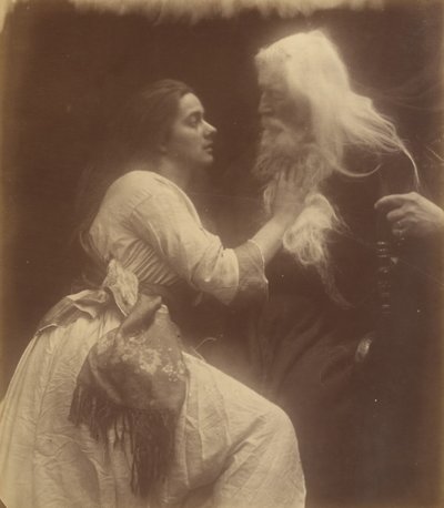 Vivien ja Merlin, syyskuu 1874. tekijältä Julia Margaret Cameron