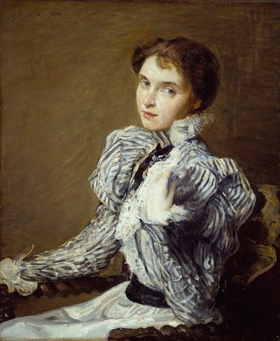 Grey Bodice, 1898. tekijältä Julian Alden Weir