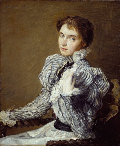 Grey Bodice, 1898 tekijältä Julian Alden Weir
