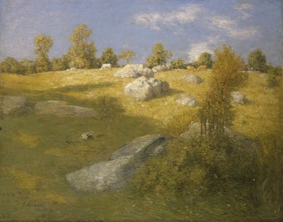 Upland Pasture, n. 1905. tekijältä Julian Alden Weir