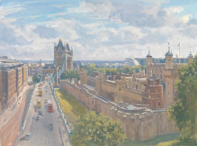 Tower Bridge ja Tower of London, 2010 tekijältä Julian Barrow