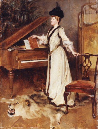 Rouvan muotokuva, 1901 tekijältä Julian Russell Story