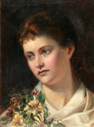 Tulevaisuuden ajatuksia (öljy kankaalle) tekijältä Juliana Charlotte Shepherd