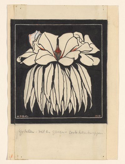 Godetia tekijältä Julie de Graag (signed by artist)