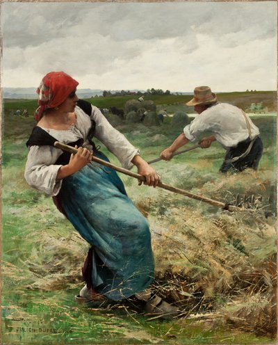 Heinäntekijät, 1888 tekijältä Julien Dupre