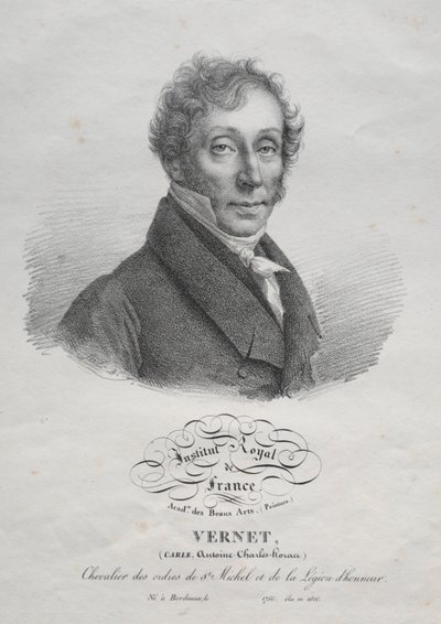 Carl Vernet tekijältä Julien Leopold Boilly