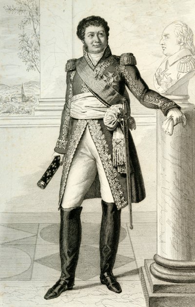 Henri Jacques-Guillaume Clarke, 1804, 1839. tekijältä Julien Leopold Boilly