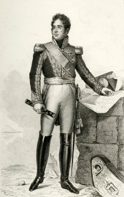 Jacques Lauriston, 1804, 1839. tekijältä Julien Leopold Boilly