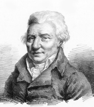 Säveltäjä Pierre-Alexandre Monsignyn muotokuva 1729-1817, 1823. tekijältä Julien Leopold Boilly