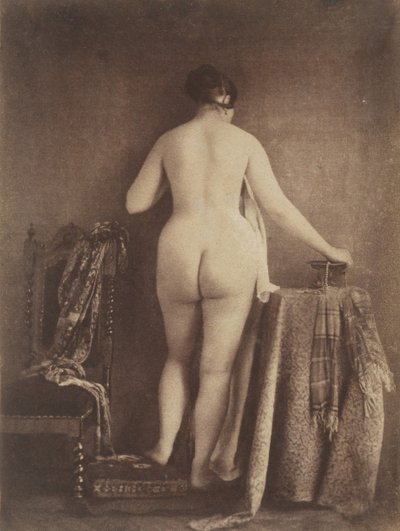 [Seisova nainen alaston], n. 1853. tekijältä Julien Vallou de Villeneuve