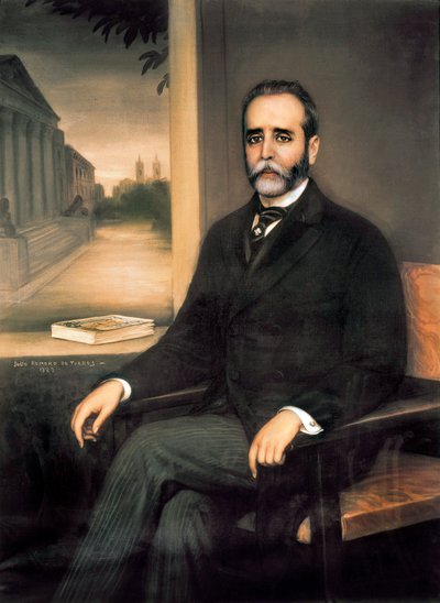 Muotokuva Jose Sanchez Guerrasta (1859-1935), espanjalainen poliitikko, lakimies ja toimittaja tekijältä Julio Romero de Torres