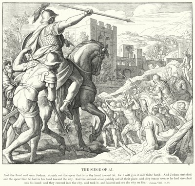 Ain piiritys (kaiverrus) tekijältä Julius (after) Schnorr von Carolsfeld