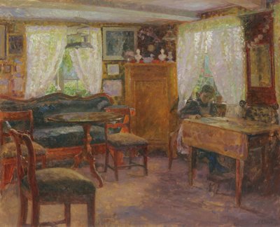 Olohuone Finkenwerderissä tekijältä Julius August Friedrich Theodor von Ehren