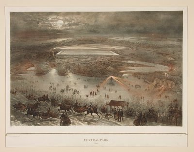 Central Park (talvi) tekijältä Julius Bien