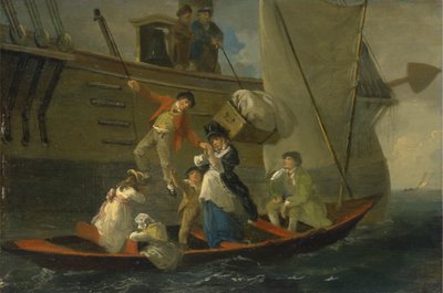 Naimisissa olevan merimiehen tervehdys tekijältä Julius Caesar Ibbetson